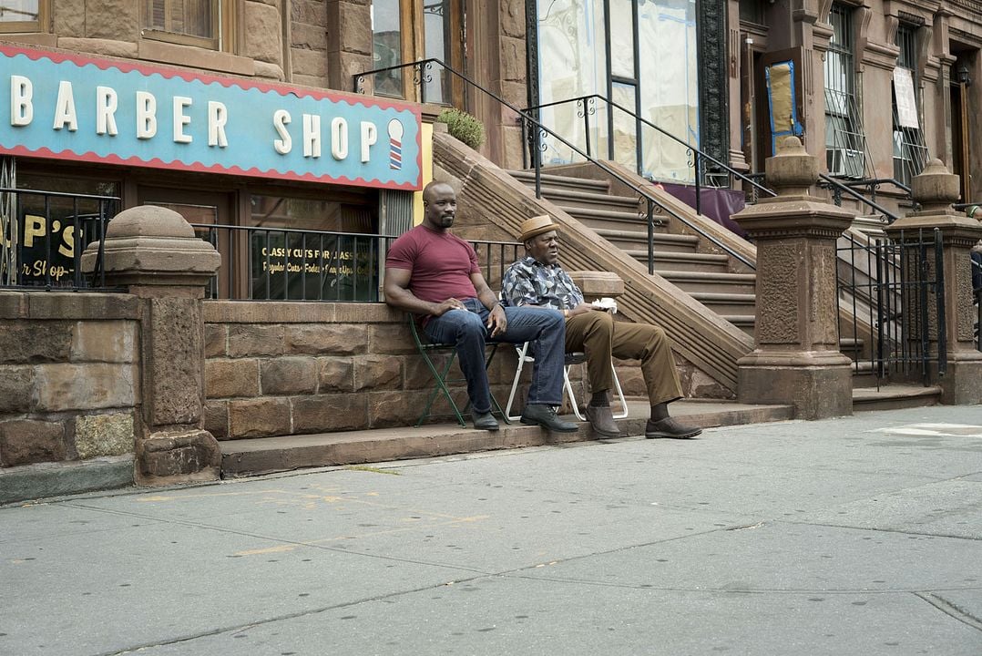 Foto Mike Colter, Frankie Faison