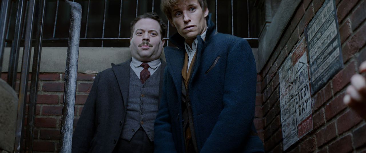 Animales fantásticos y dónde encontrarlos : Foto Dan Fogler, Eddie Redmayne