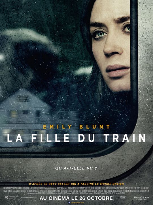 La chica del tren : Póster