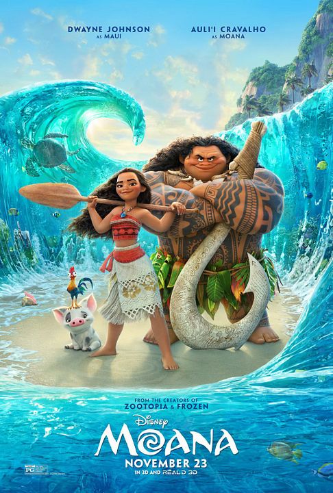 Moana: un mar de aventuras : Póster