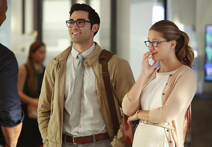 Supergirl : Foto Tyler Hoechlin, Melissa Benoist