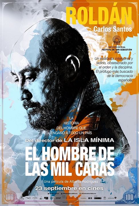 El hombre de las mil caras : Póster