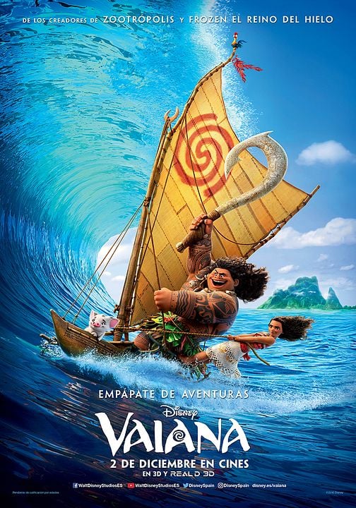 Moana: un mar de aventuras : Póster