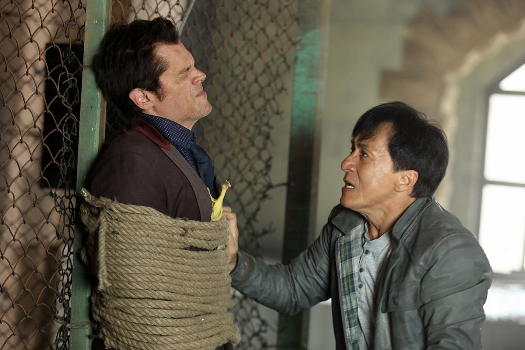 Foto Johnny Knoxville, Jackie Chan