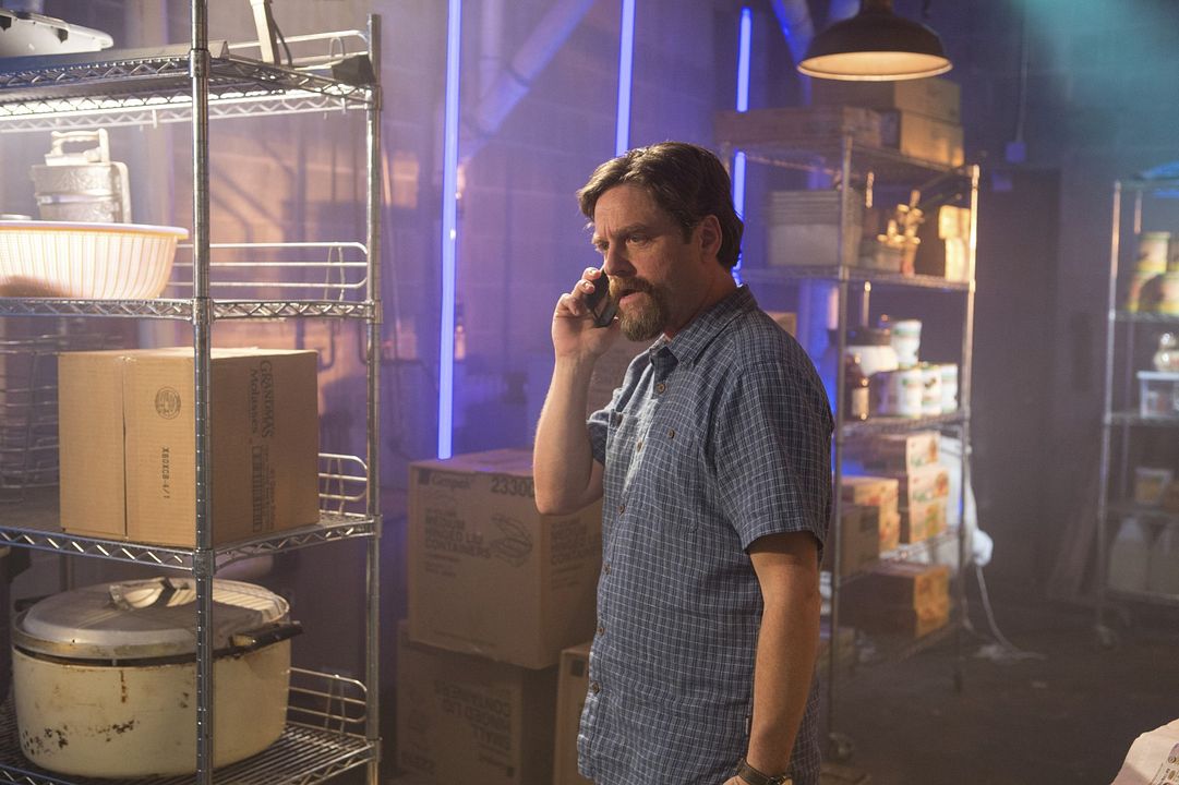 Espiando a los vecinos : Foto Zach Galifianakis