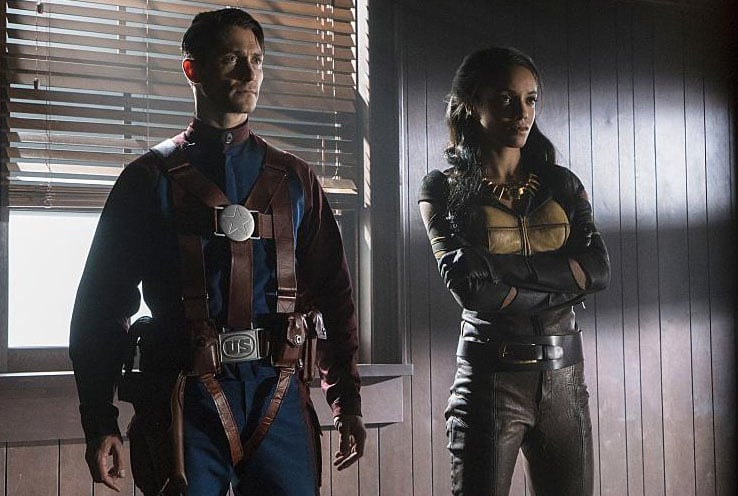 DC's Legends of Tomorrow : Foto Arthur Darvill, Maisie Richardson-Sellers