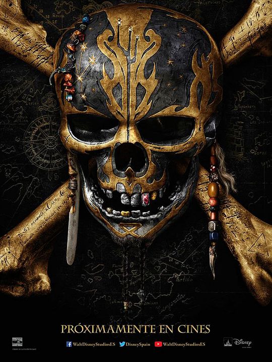 Piratas del Caribe: La venganza de Salazar : Póster