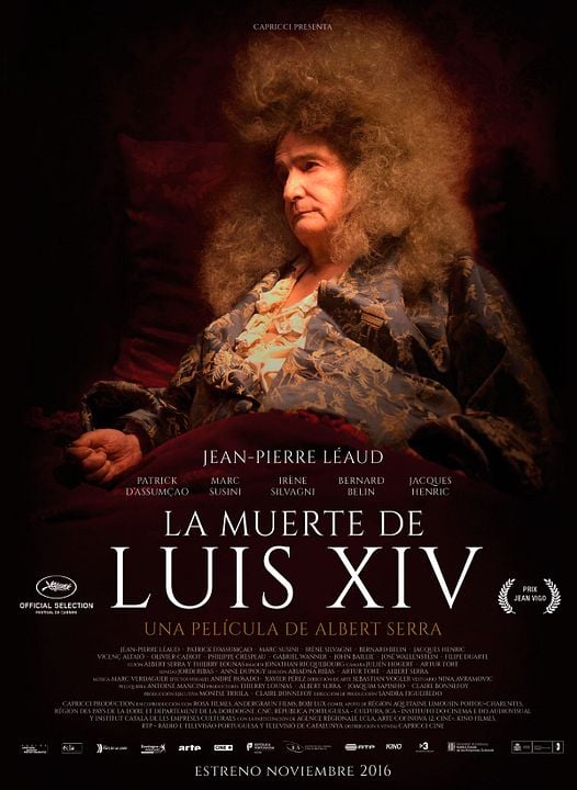 La muerte de Luis XIV : Póster