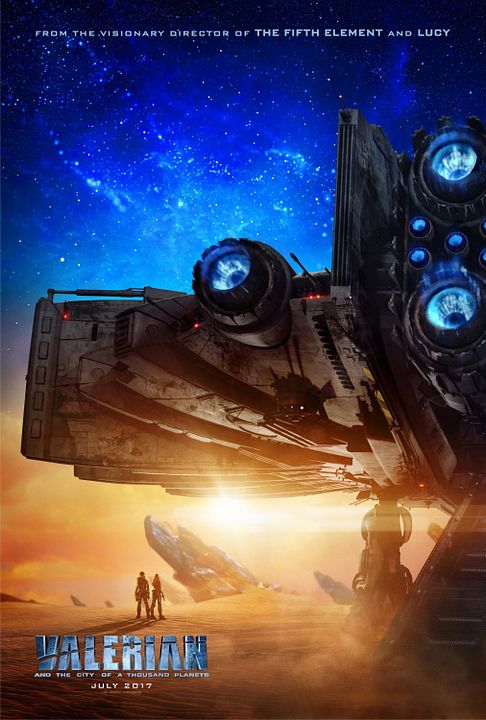 Valerian y la ciudad de los mil planetas : Póster