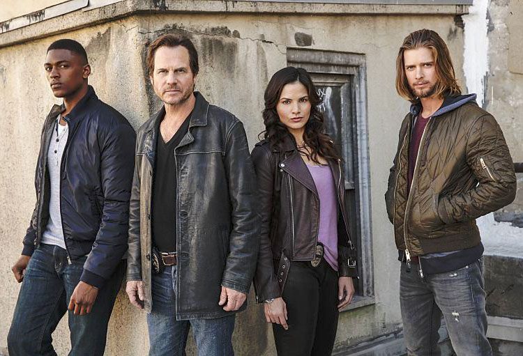 Foto Bill Paxton, Justin Cornwell