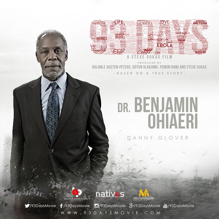 93 Días : Cobertura de revista Danny Glover