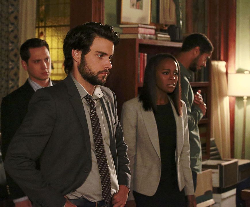 How To Get Away With Murder : Foto Matt McGorry, Aja Naomi King, Jack Falahee