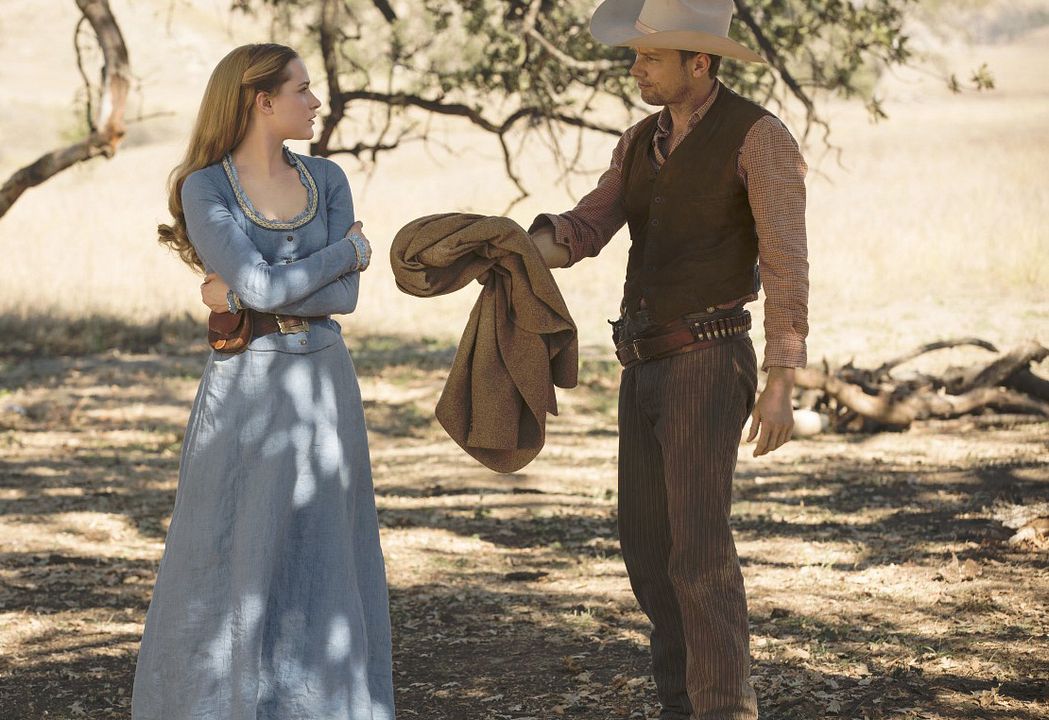 Westworld : Foto Jimmi Simpson, Evan Rachel Wood