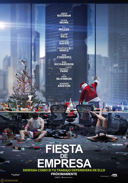 Fiesta de navidad en la oficina : Póster