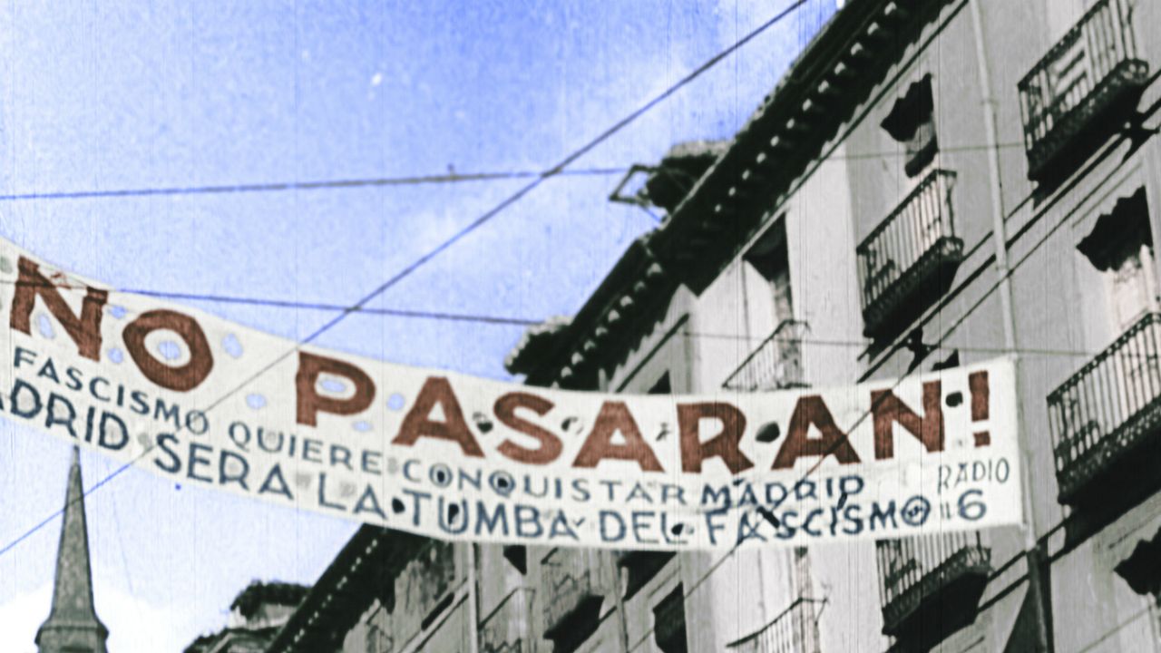 España en dos trincheras. La guerra civil en color : Foto