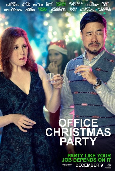 Fiesta de navidad en la oficina : Póster
