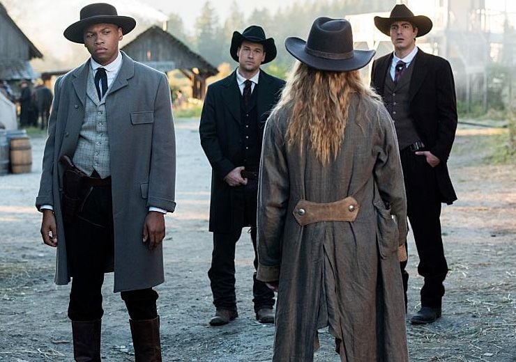 DC's Legends of Tomorrow : Foto Nick Zano, Caity Lotz, Brandon Routh