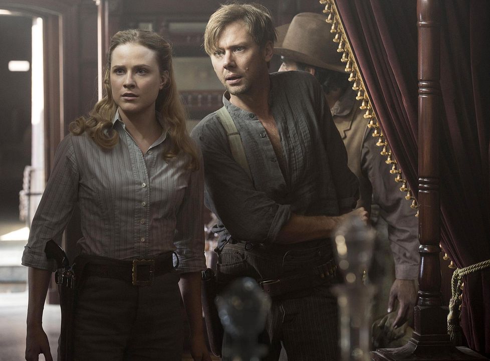 Westworld : Foto Jimmi Simpson, Evan Rachel Wood