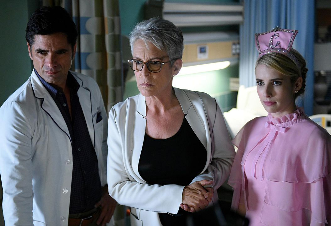 Scream Queens : Foto Jamie Lee Curtis, John Stamos, Emma Roberts
