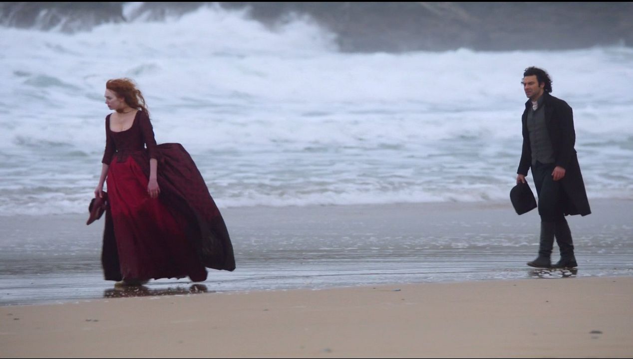 Foto Eleanor Tomlinson, Jack Farthing