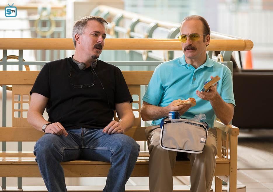 Foto Bob Odenkirk, Vince Gilligan