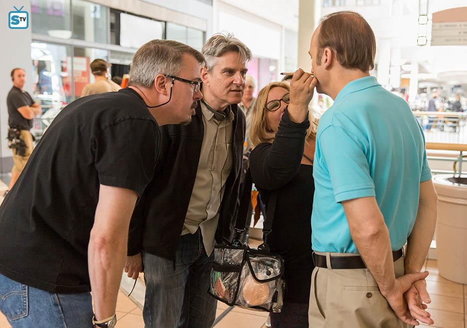 Foto Vince Gilligan, Bob Odenkirk