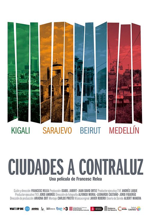 Ciudades a contraluz : Póster
