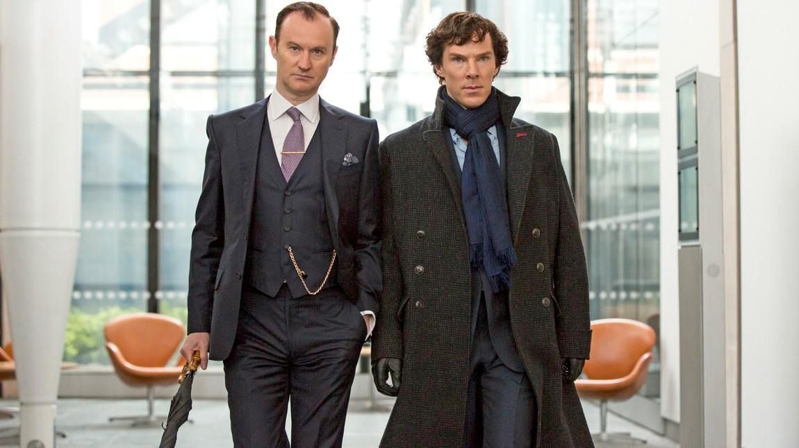 Foto Mark Gatiss, Benedict Cumberbatch