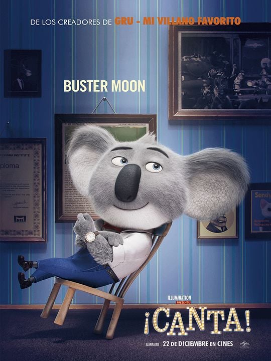 Sing: ¡Ven y canta! : Póster