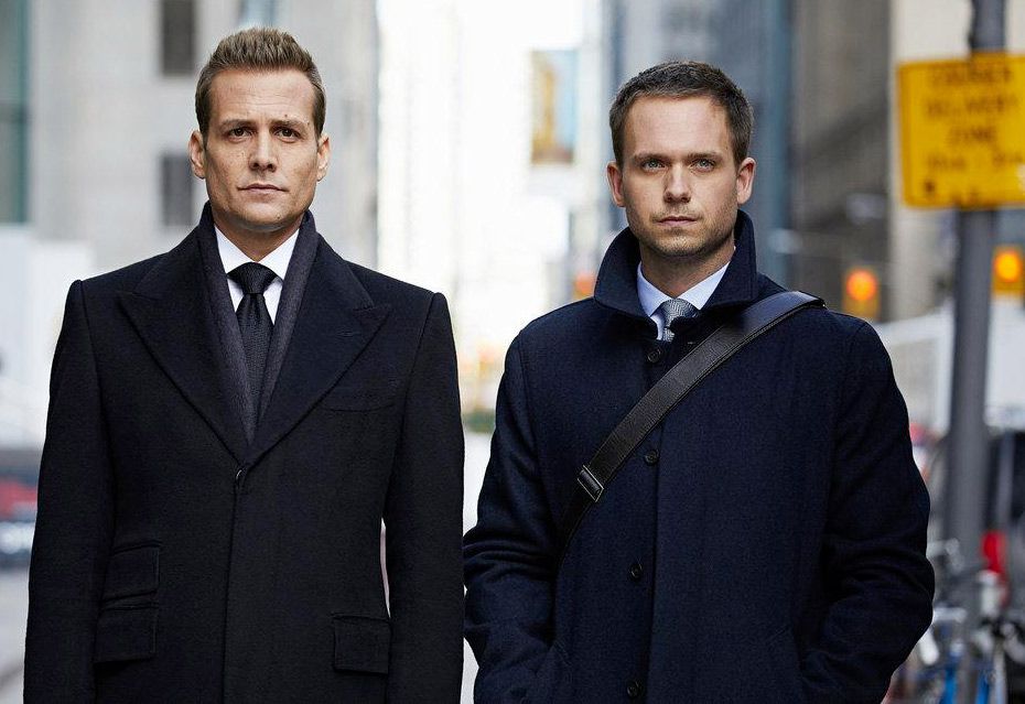 Foto Patrick J. Adams, Gabriel Macht