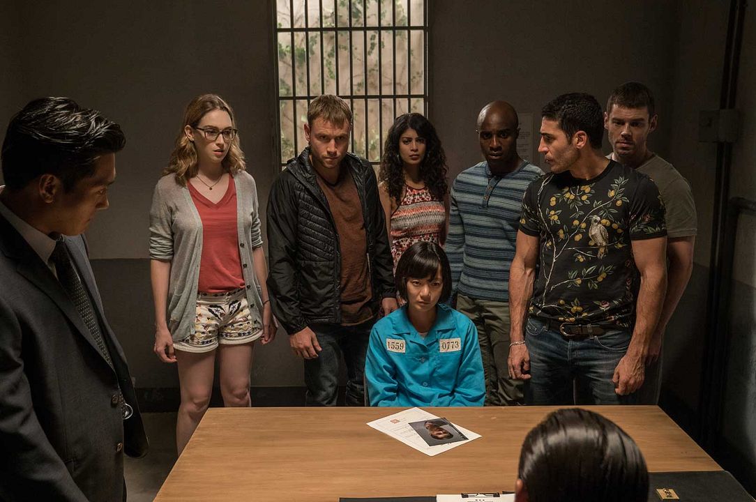 Foto Max Riemelt, Miguel Ángel Silvestre, Tuppence Middleton, Doona Bae