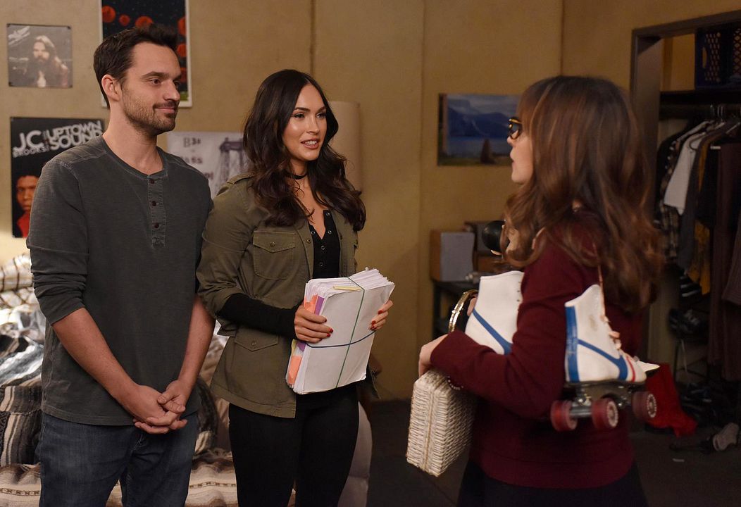 New Girl : Póster Megan Park, Jake Johnson, Zooey Deschanel
