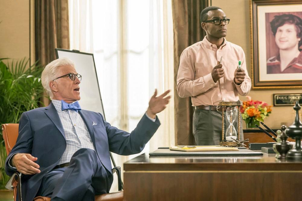 The Good Place : Foto William Jackson Harper, Ted Danson