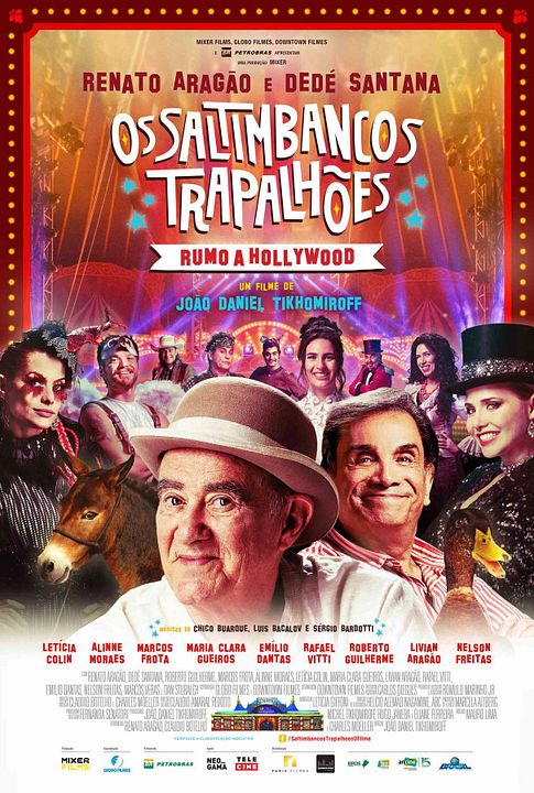 Os Saltimbancos Trapalhões - Rumo a Hollywood : Póster