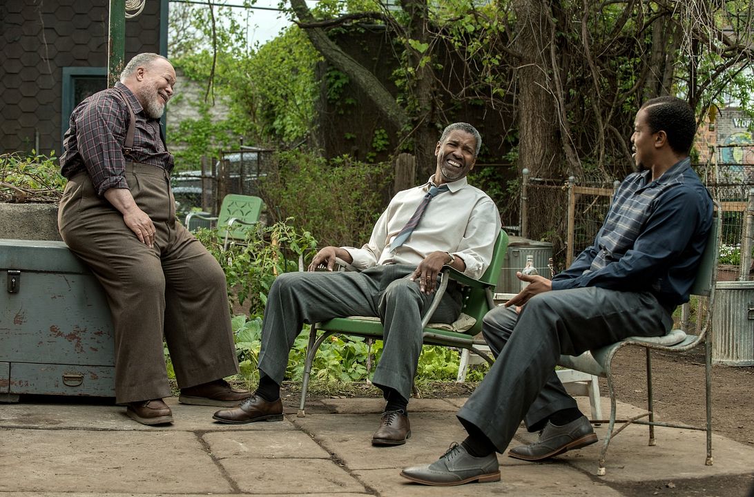 Barreras : Foto Russell Hornsby, Stephen McKinley Henderson, Denzel Washington
