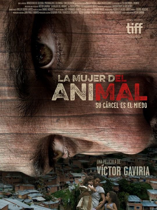 La mujer del animal : Póster
