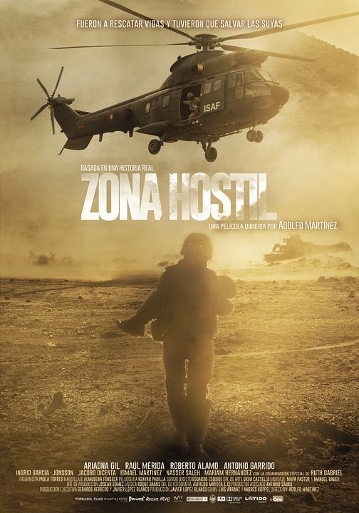 Zona hostil : Póster