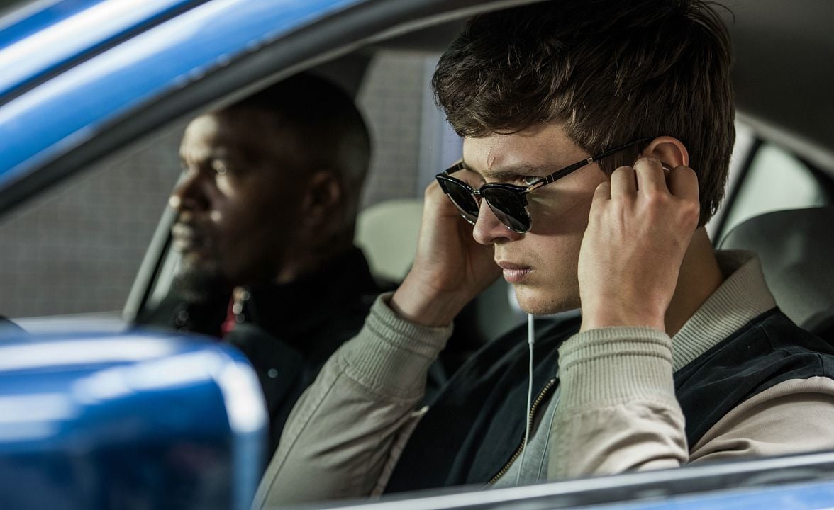 Baby Driver: el aprendiz del crimen : Foto Jamie Foxx, Ansel Elgort