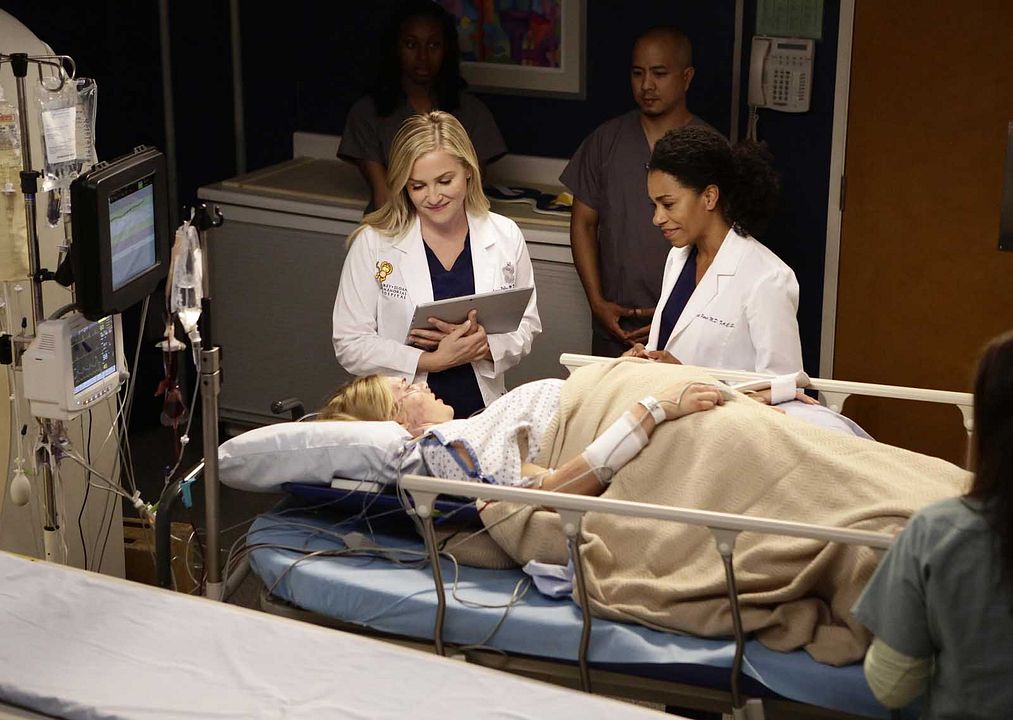 Grey's Anatomy : Foto Kelly McCreary, Jessica Capshaw