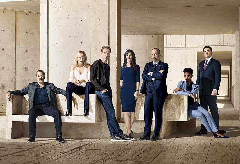 Foto Toby Leonard Moore, David Costabile, Paul Giamatti, Damian Lewis, Malin Åkerman