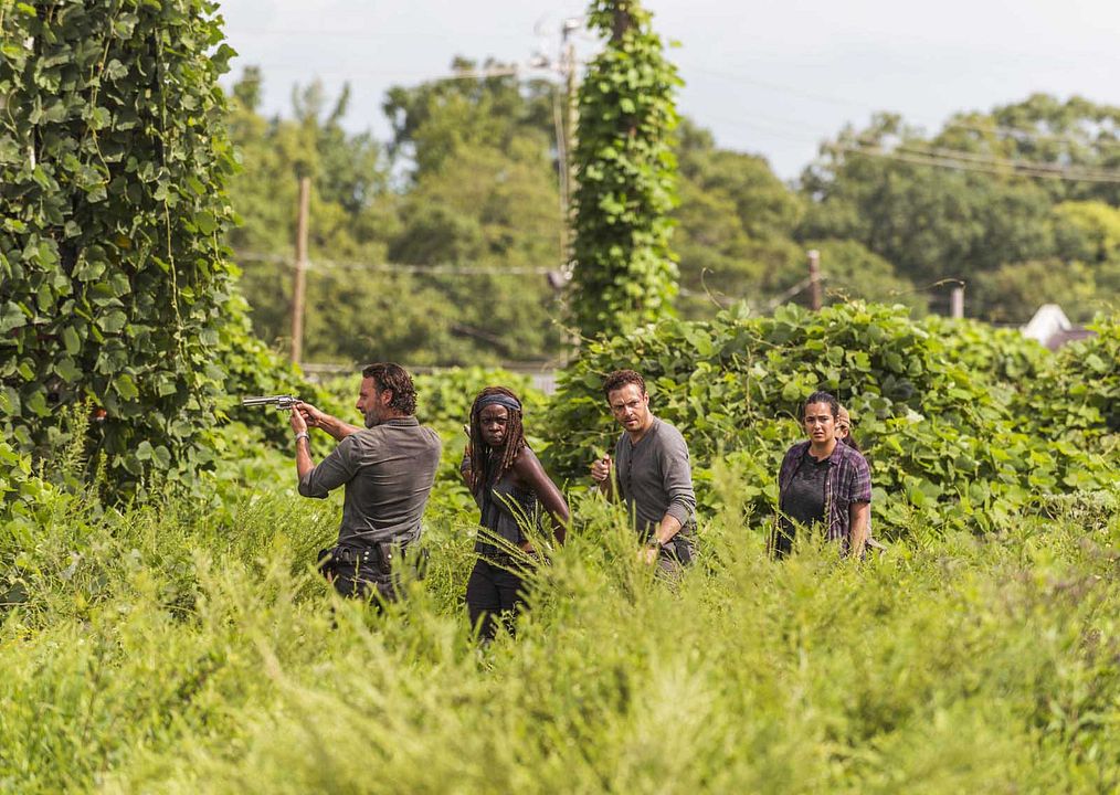 The Walking Dead : Foto Alanna Masterson, Danai Gurira, Ross Marquand, Andrew Lincoln