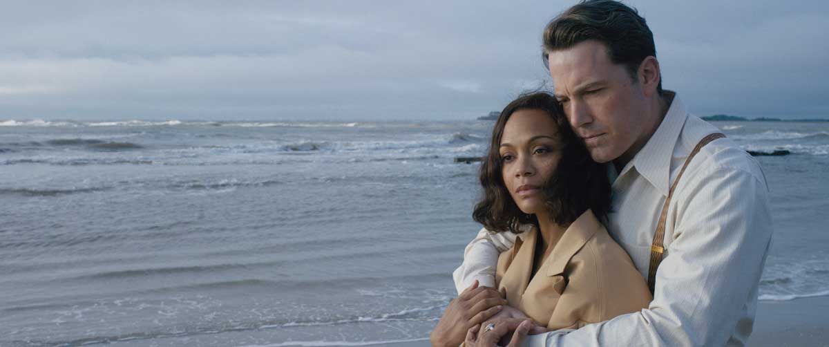 Vivir de noche : Foto Ben Affleck, Zoe Saldana
