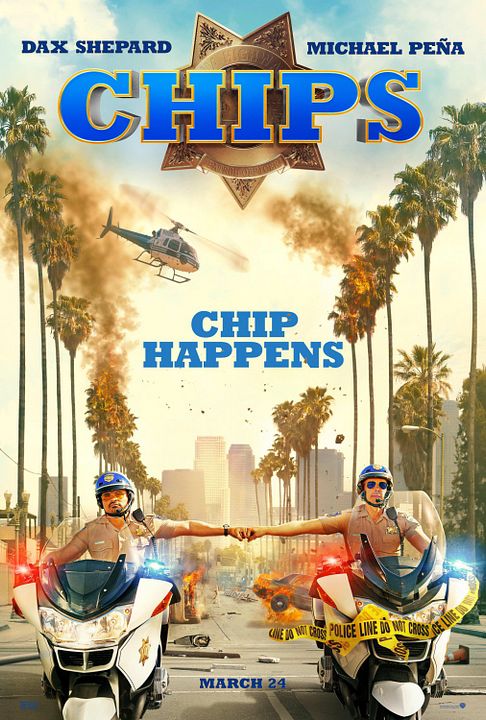 CHIPS: Patrulla motorizada : Póster