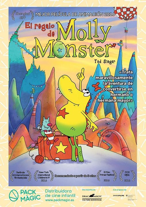 El regalo de Molly Monster : Póster