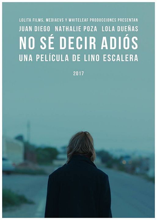 No sé decir adiós : Póster