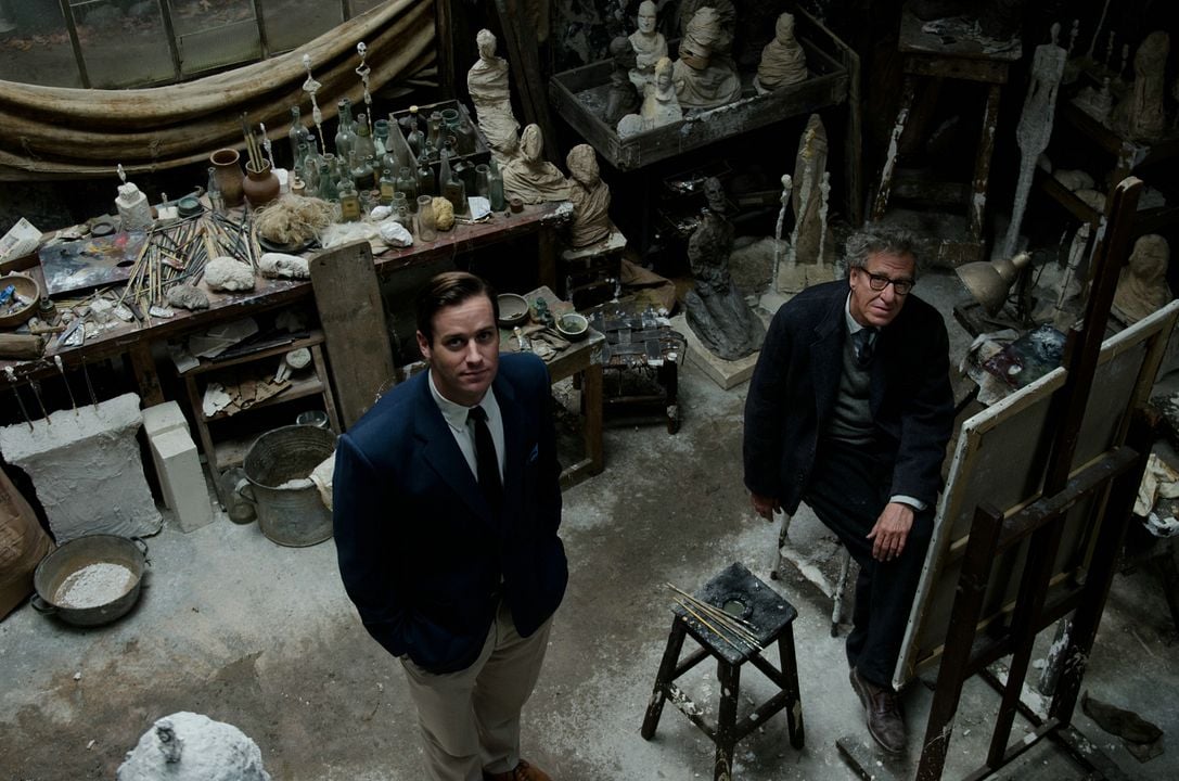 Final Portrait : Foto Geoffrey Rush, Armie Hammer