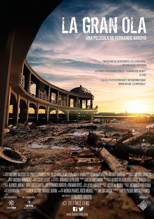 La gran ola : Póster