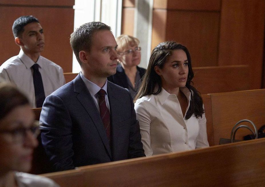 Suits : Foto Patrick J. Adams, Meghan Markle
