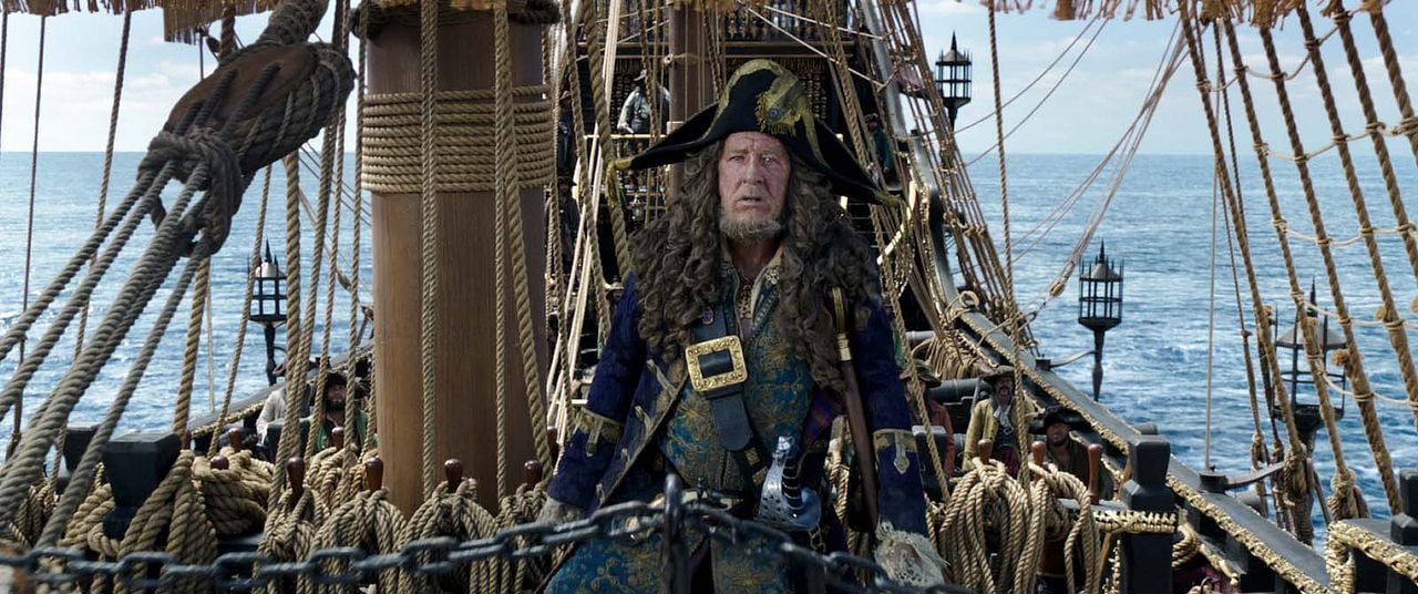 Piratas del Caribe: La venganza de Salazar : Foto Geoffrey Rush