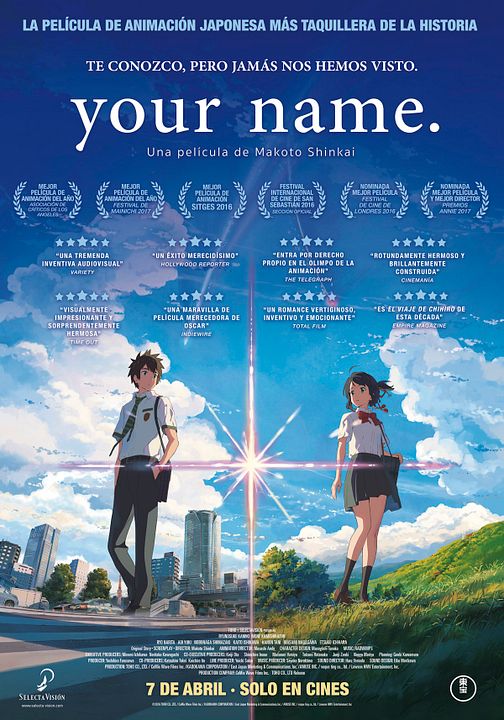 Your Name : Póster